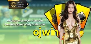 Captura da interface do ojwin com cassino, destacando a diversidade de jogos.